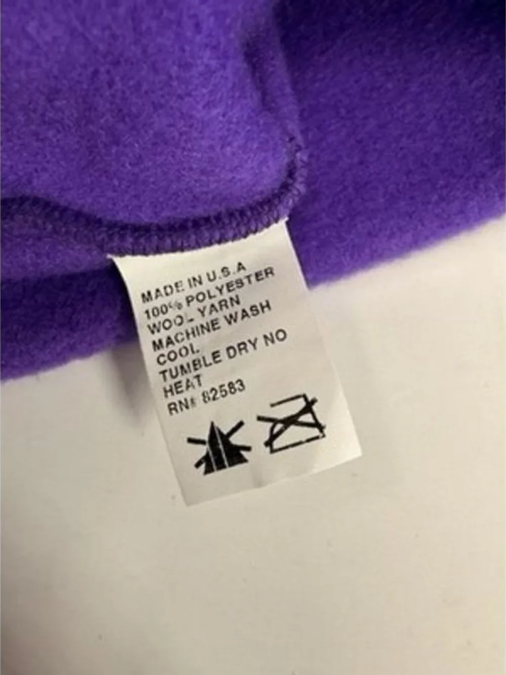 Turtle Fur Kids Beanie Purple NWT